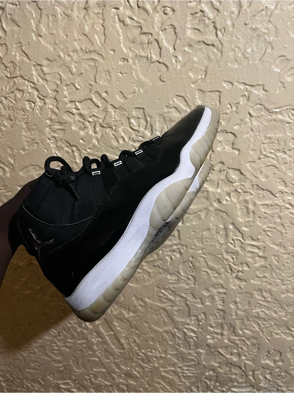 Air Jordan 11 Men's Shoes JUBILEE/25TH Anniversary, Size 11 - Picture 4 of 6
